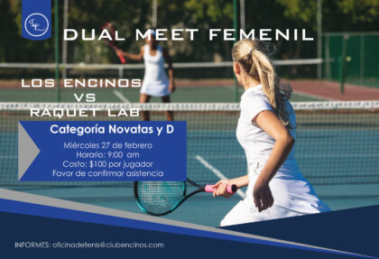 Dual Meet Femenil 27 de febrero